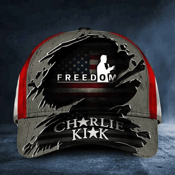 Freedom Charlie Kirk Hat A True Patriot Charlie Kirk Hat Memorial Gift for Supporters