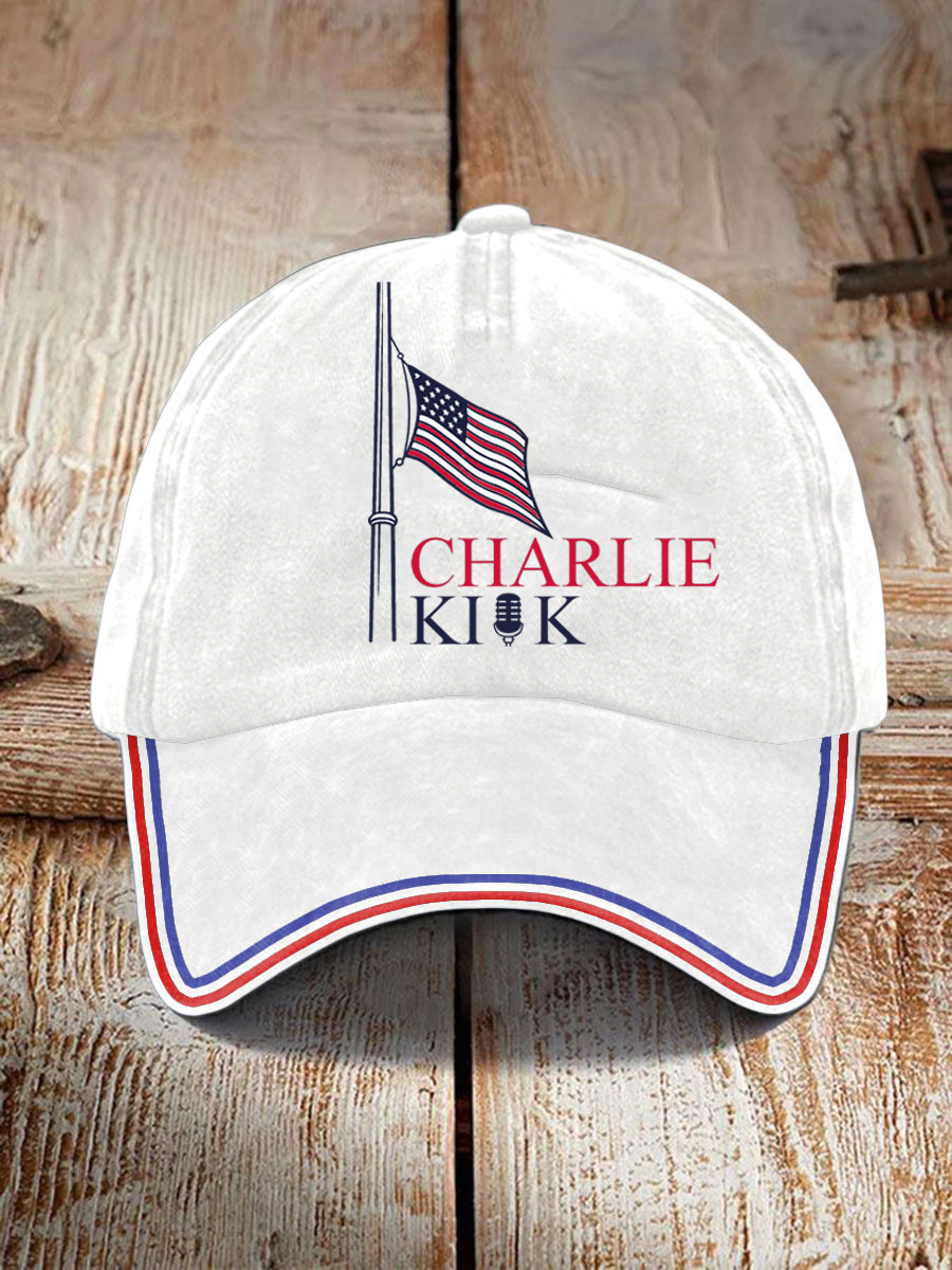 Freedom Charlie Kirk Hat Pray For Charlie Kirk U.S Flag Charlie Kirk 47 Supporter Merch