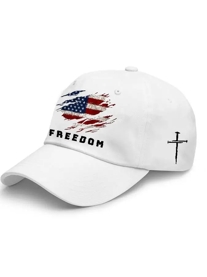 Freedom Hat American Flag RIP Charlie Kirk Hat Donald Trump Merch Gifts For Patriots