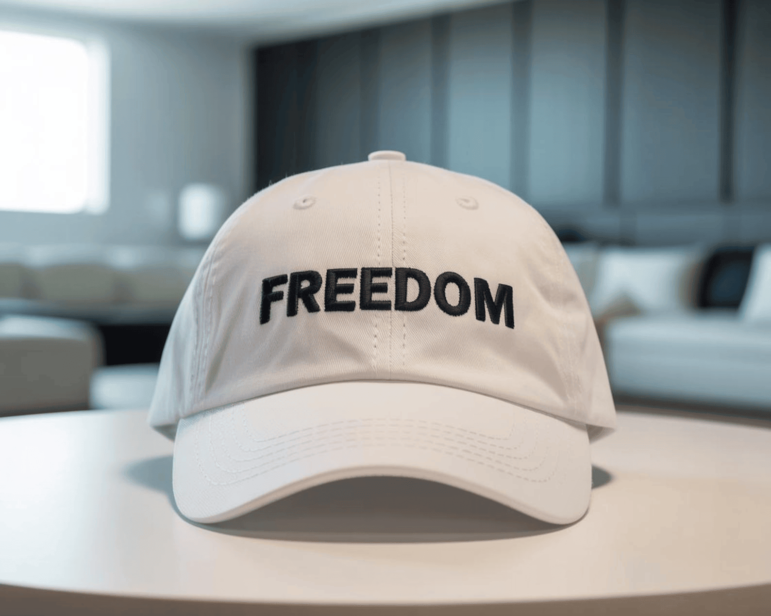 Freedom Hat Charlie Kirk Embroidery Hat Embroidered Freedom Ca, American Simple Cap Freedom Hat Charlie Kirk Embroidery Hat Embroidered Freedom Ca, American Simple Cap - Image 1