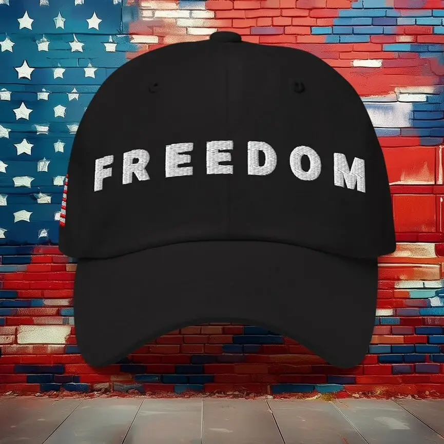 Freedom Hat Charlie Kirk Shooters Hat American Flag RIP Charlie Kirk Merch