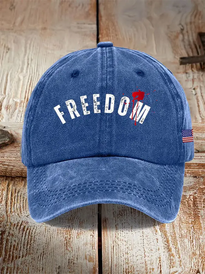 Freedom Hat Charlie Kirk Shooters Hat Gifts For MAGA Supporters