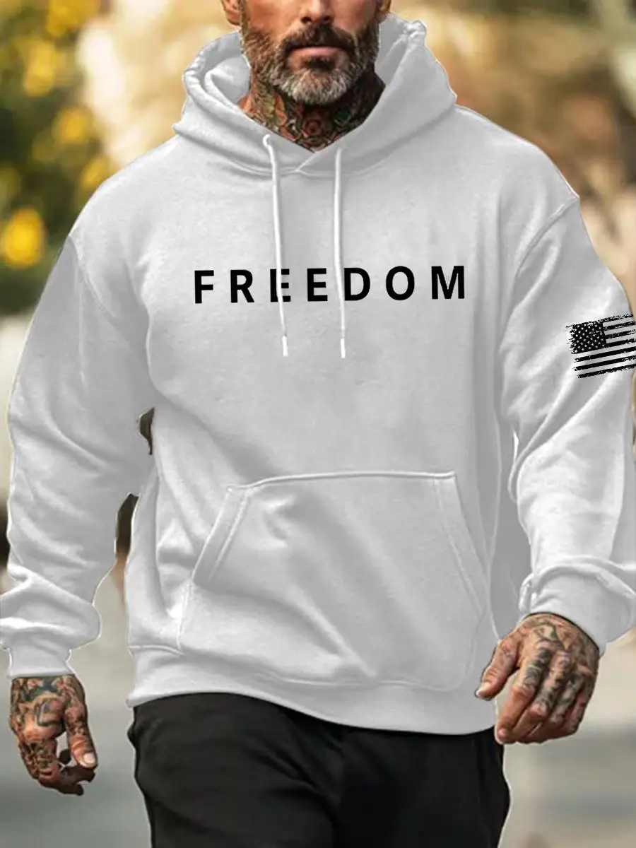 Freedom Is Not Free R I P Charlie Kirk Hooded Swea T SHIRT White Charlie Kirk American Merch Freedom Is Not Free R I P Charlie Kirk Hooded Swea T SHIRT White Charlie Kirk American Merch - Image 1