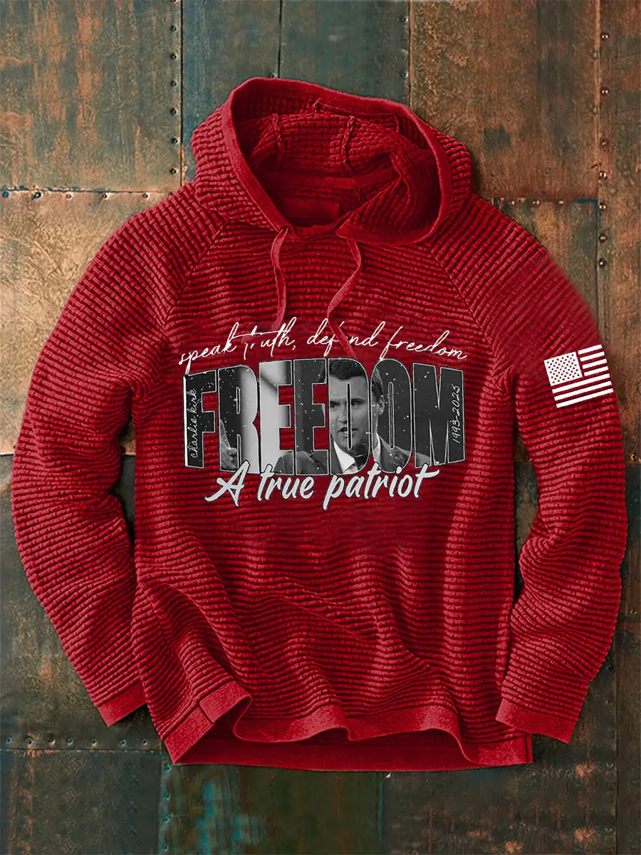 Freedom Is Not Free Red Hoodie This Is The Turning Point Rip Charlie Kirk Merch