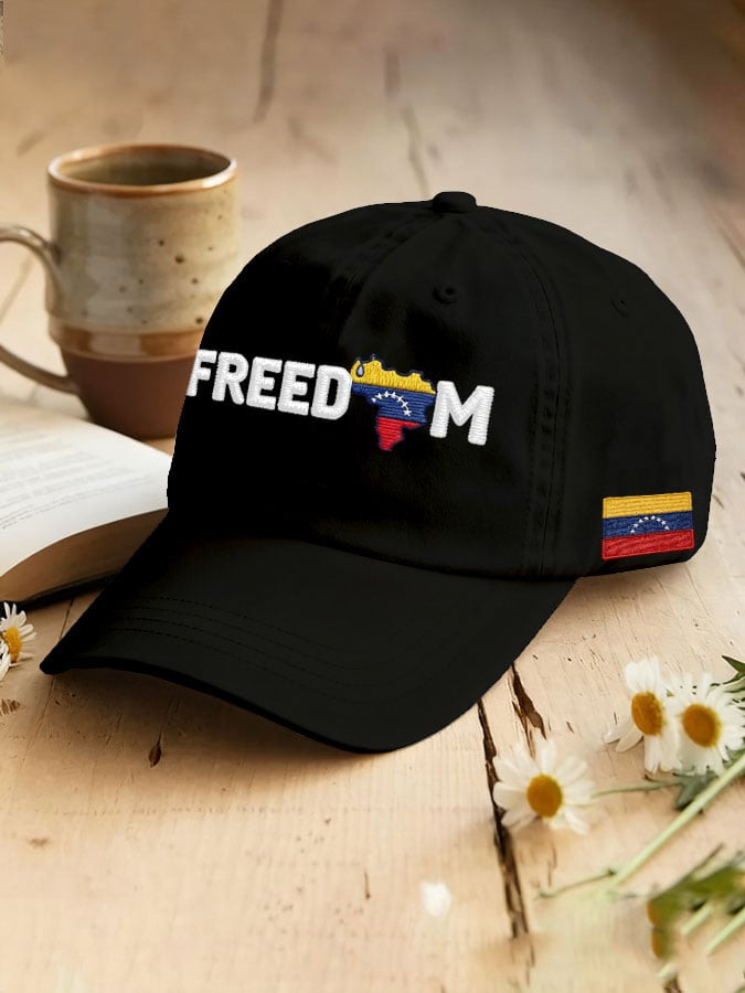 Freedom Venezuela Hat Support Free Venezuelan Merchandise Gifts For Supporters Freedom Venezuela Hat Support Free Venezuelan Merchandise Gifts For Supporters - Image 1