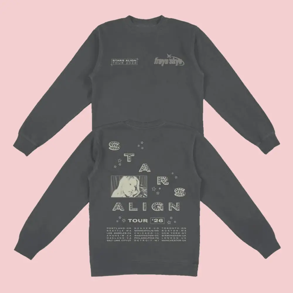 Freya Skye Merch Freya Skye Stars Align Tour Sweatshirt Concert Souvenir Gift Freya Skye Merch Freya Skye Stars Align Tour Sweatshirt Concert Souvenir Gift - Image 1