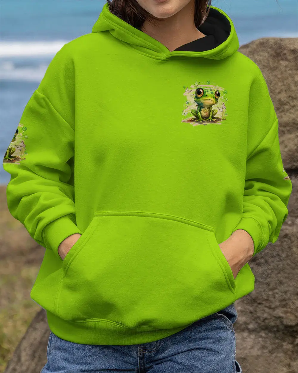 Frog Be You The World Will Adjust Hoodie Inspired Quotes Best Gift For Sister