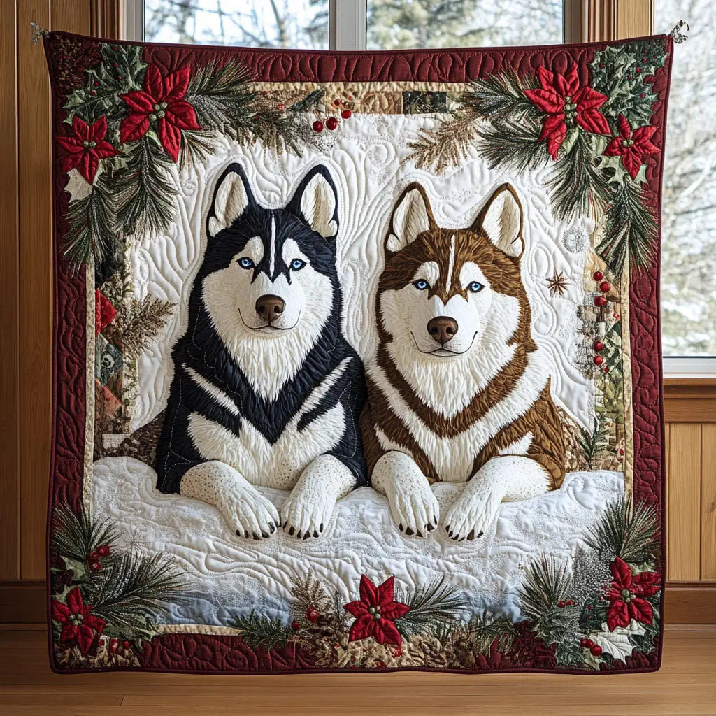 Frost Haven Quilt Premium Quilt Blanket Gift for Family Gatherings