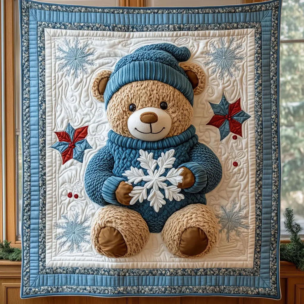 Frosty Hug Quilt Stylish Quilt Blanket to Upgrade Your Bedroom