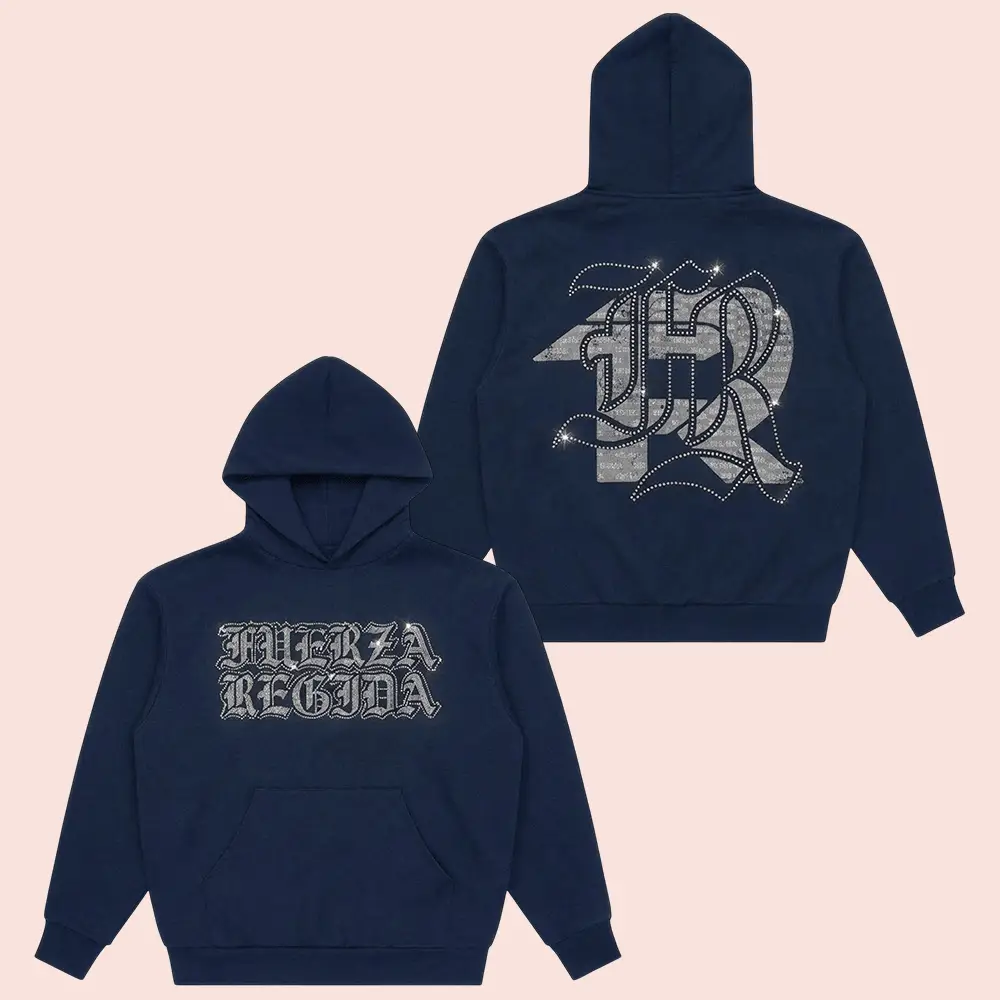 Fuerza Regida Merch FR Essentials Hoodie Fuerza Regida Clothing Gifts For Band Fans
