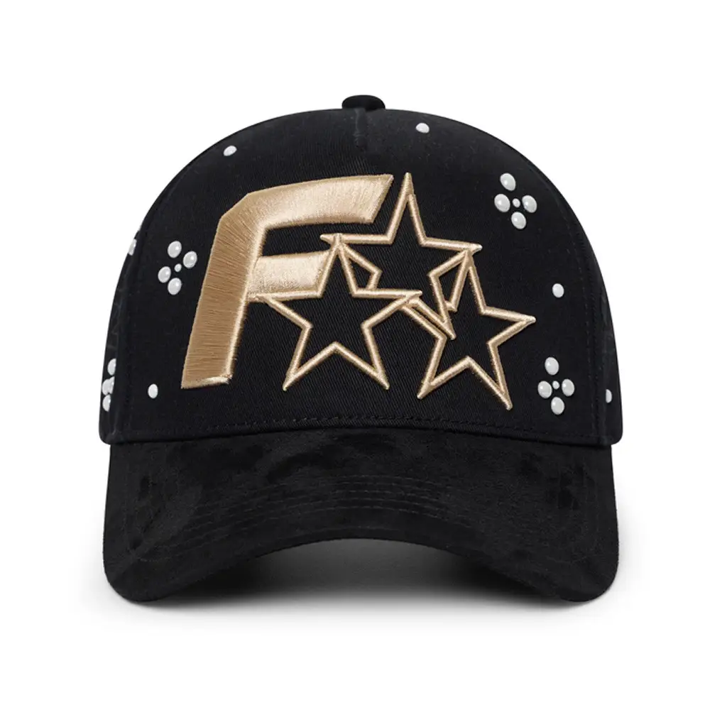 Fuerza Regida Merch FR PEARLS Embroidered Hat Best Christmas Gifts For Husband -WearandDecor