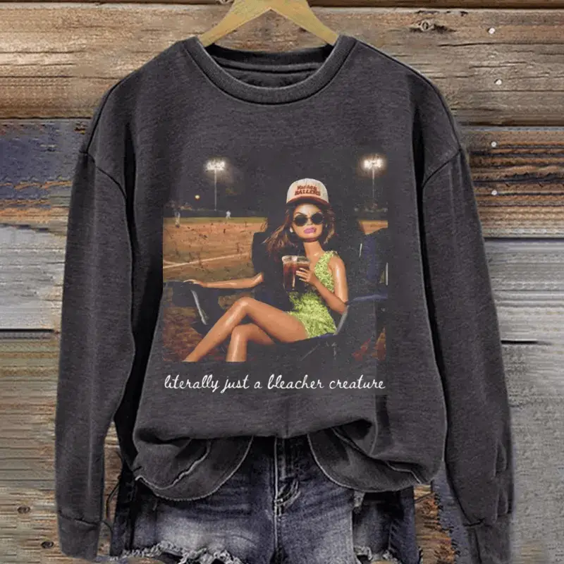 Funny Bleacher Creature Barbie Sweatshirt Mothers Day Gift for Daughter Funny Bleacher Creature Barbie Sweatshirt Mothers Day Gift for Daughter - Image 1