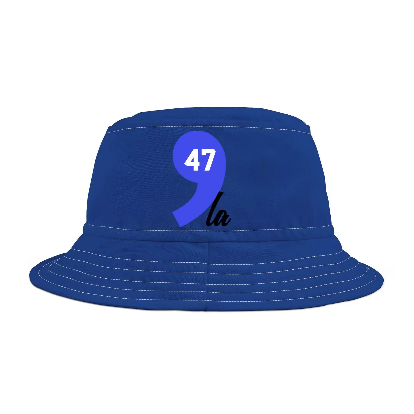 Funny Comma La Kamala Harris 47th President Bucket Hat Vote Blue Gifts For Lady