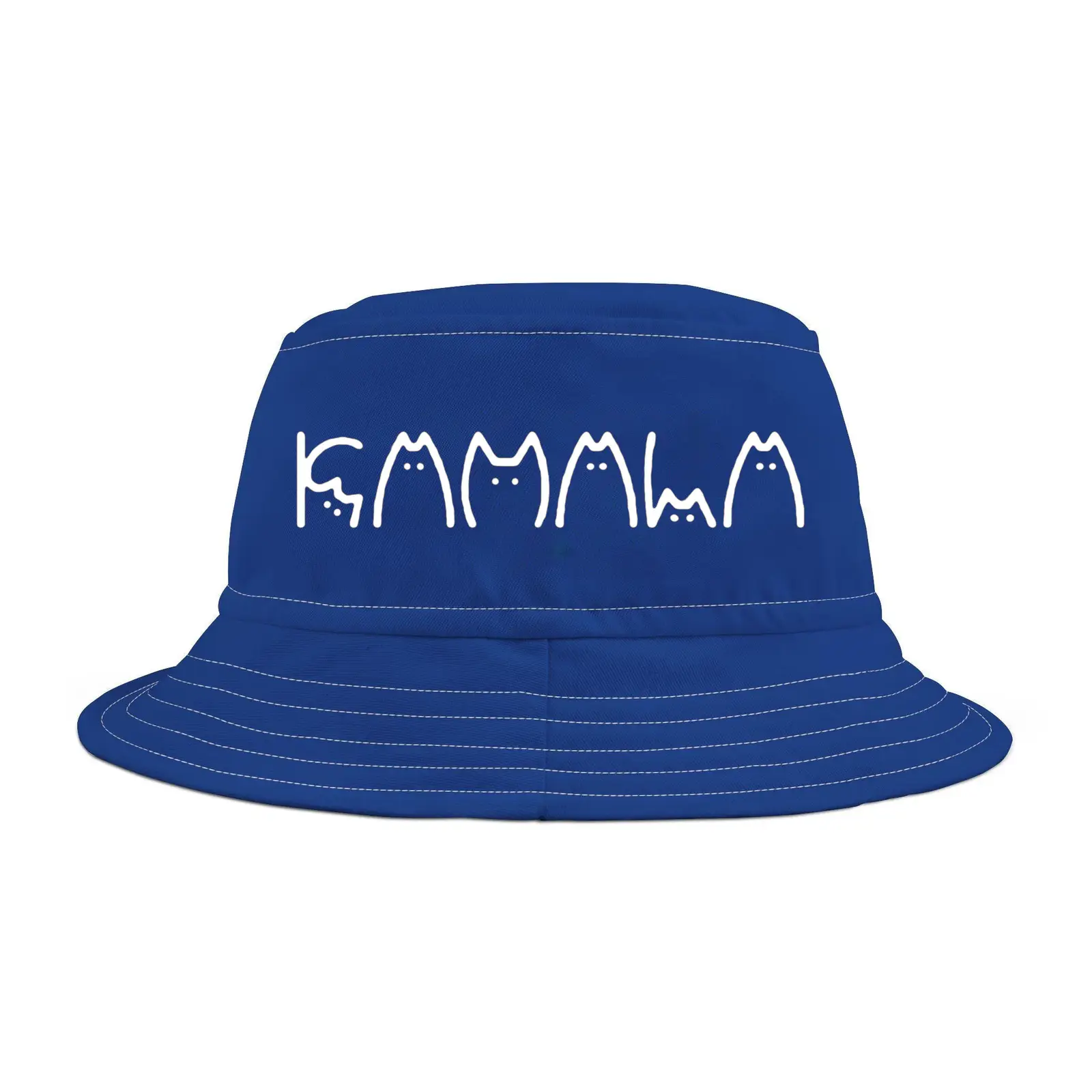 Funny The Blue Waves Cats Kamala Hat Vote Blue Bucket Hat Gifts For Democrats