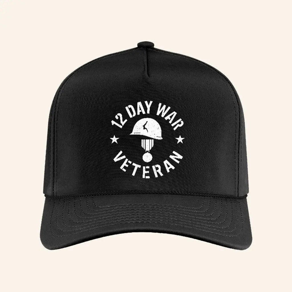 Funnymike Merch 12 Day War Veteran Hat Unique Gift For Dad -WearandDecor