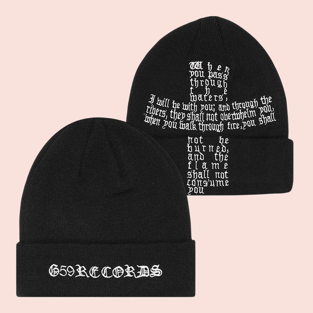 G59 Merch Marching On Beanie G59 Records Merchandise Gifts For Music Fans