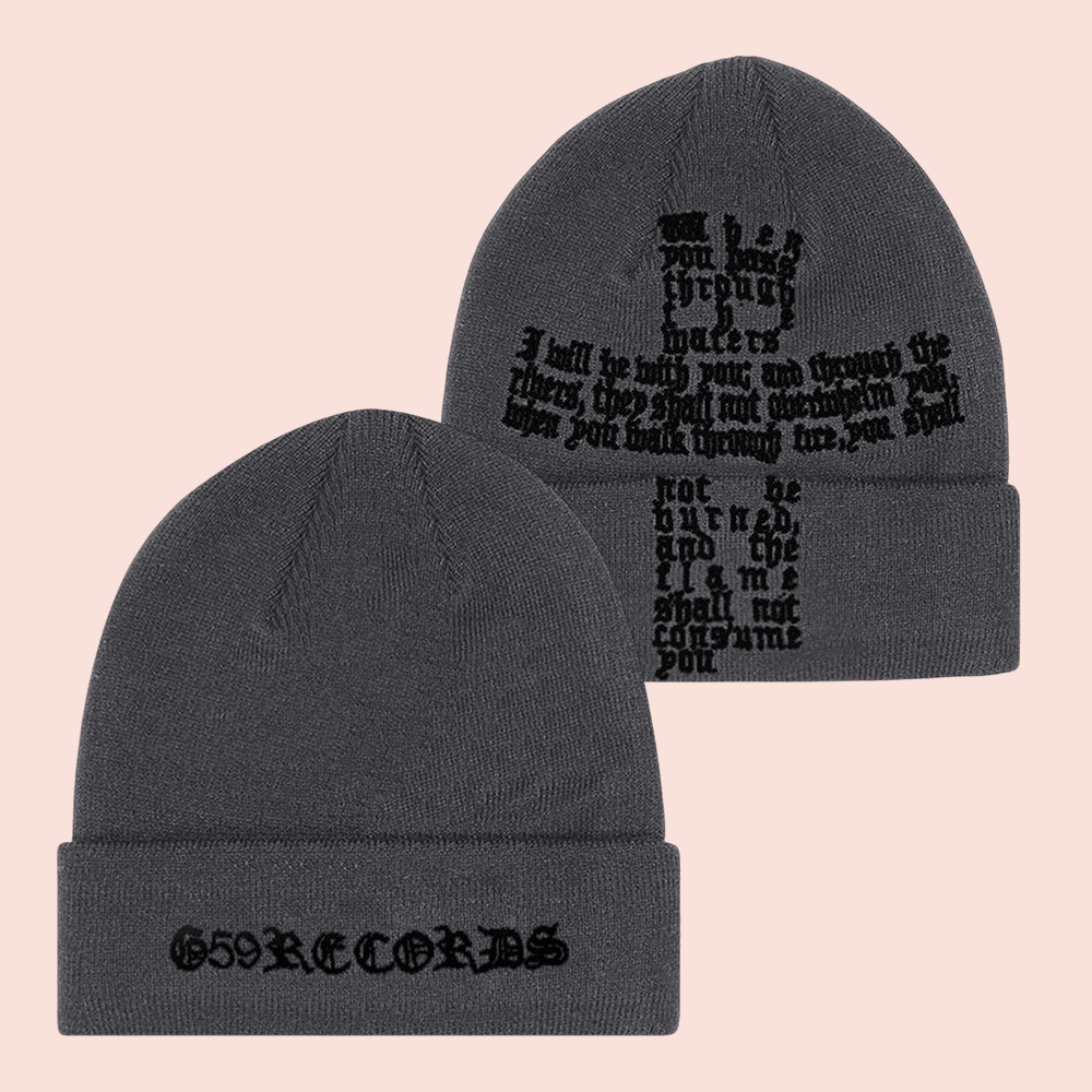 G59 Merch Marching On Beanie G59 Records Merchandise Unique Gifts For Music Lovers