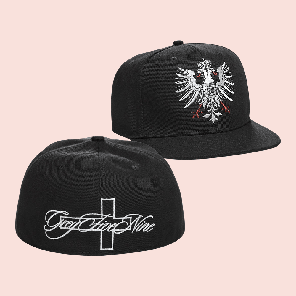 G59 Merch Orthodox Black Snapback Hat Grey Five Nine Merch G59 Records Merchandise Fan Gifts