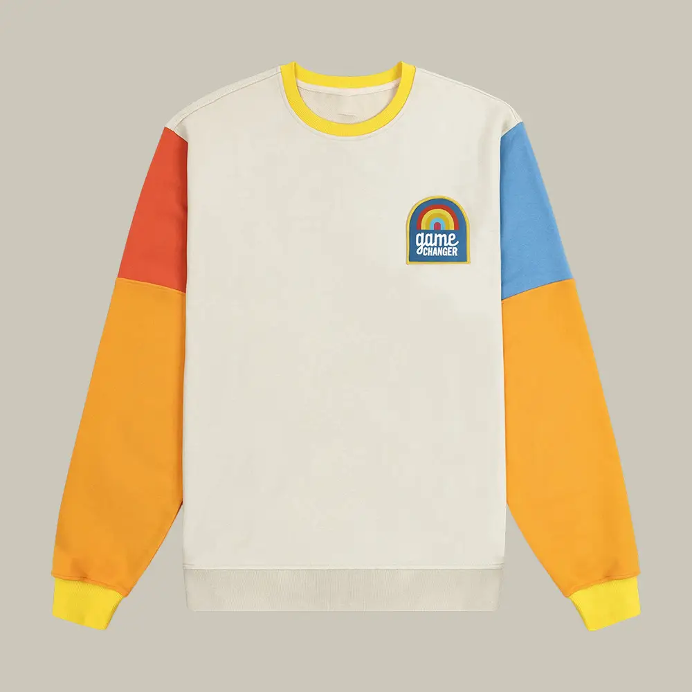 Game Changer Colorblock Sweatshirt Game Changer Apparel Present For Friends