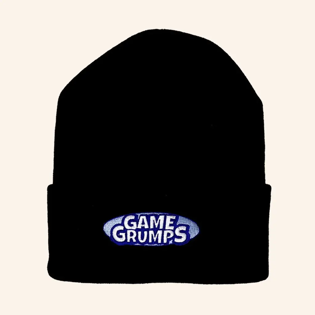 Game Grumps Merch Black Beanie Birthday Gifts For Sister -WearandDecor Game Grumps Merch Black Beanie Birthday Gifts For Sister -WearandDecor - Image 1