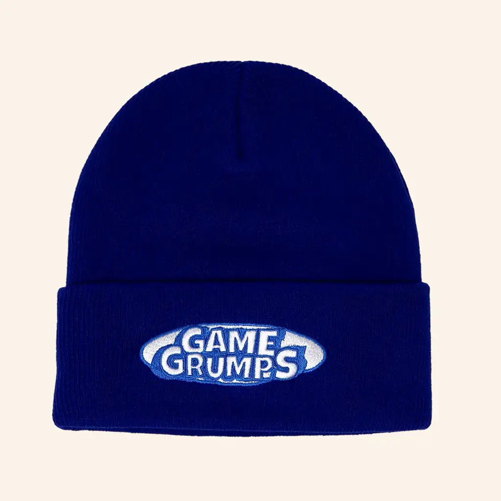 Game Grumps Merch Blue Beanie Christmas Gifts For Husband -WearandDecor