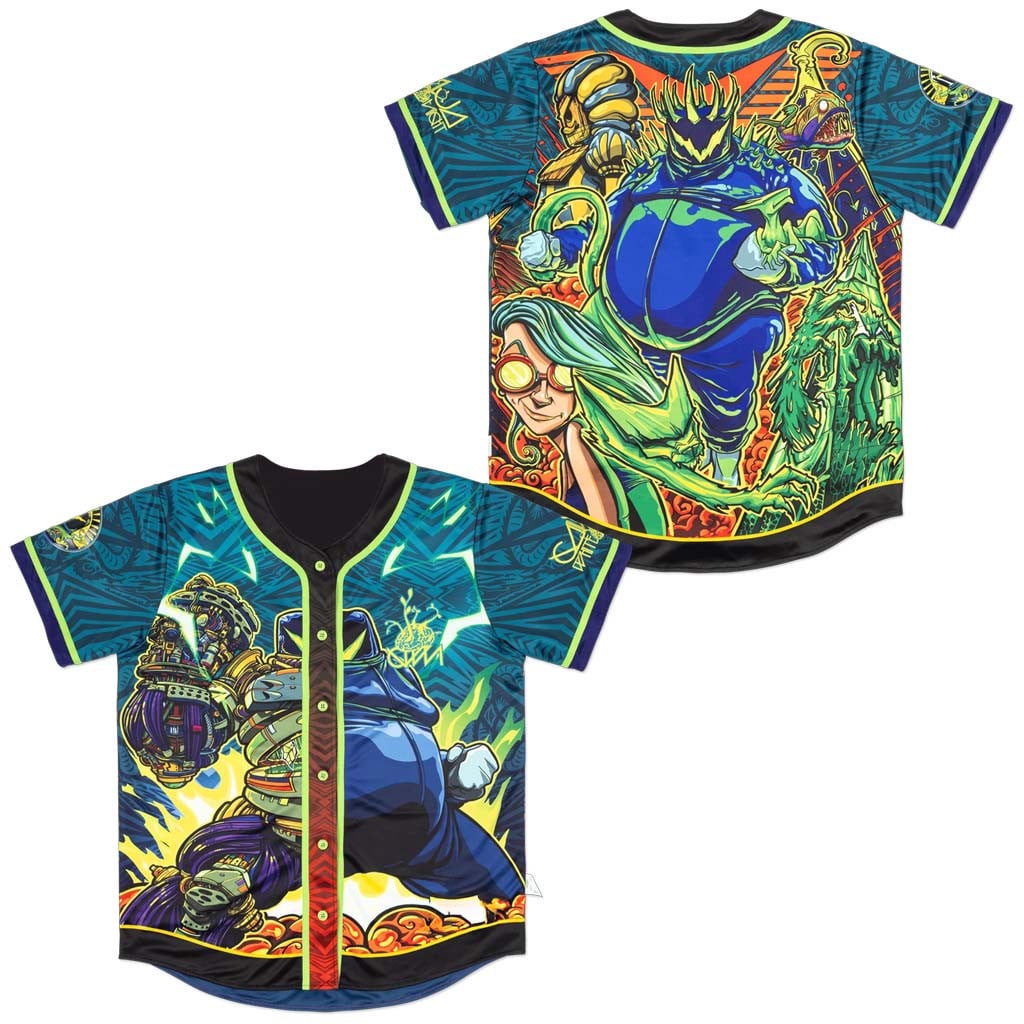 Ganja White Night Merch Dark Wobble vs Mr Wobble Baseball Jersey Good Gifts For Boyfriend