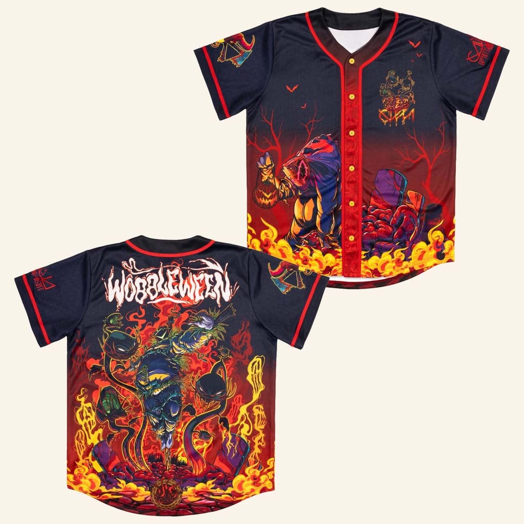 Ganja White Night Merch Wobbleween II Baseball Jersey Gift Ideas For Son - WearandDecor