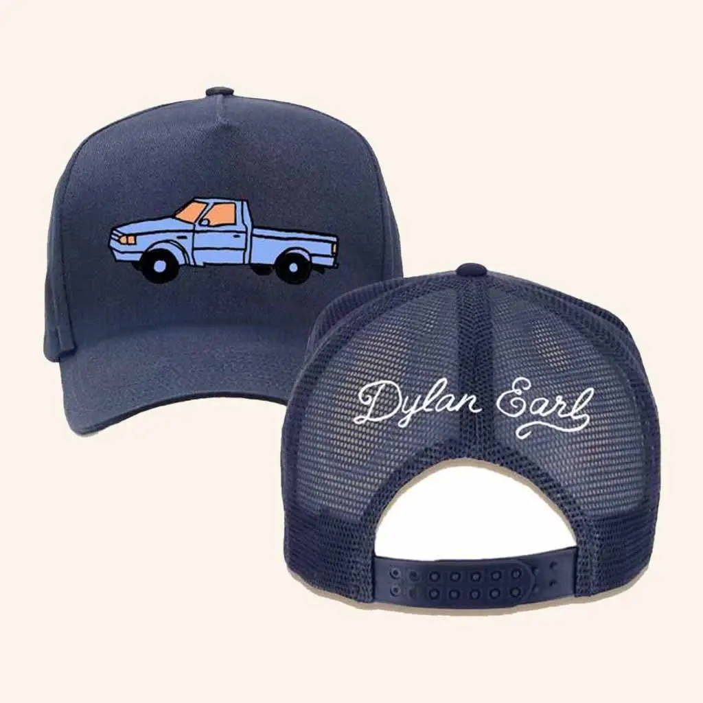 Gar Hole Records Merch Dylan Earl Trucker Hat Birthday Gifts For Music Lovers -WearandDecor