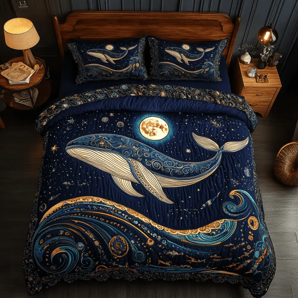 Gentle Giant Quilted Bedding Set Cozy Bedding Merch Gift That Brings Sweet Dreams