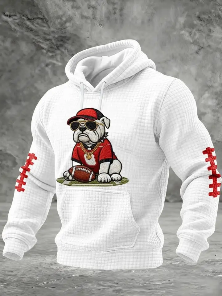 Georgia Bulldogs Hoodie Men's Game Day Clothes Georgia Dawgs Merch Best Football Fan Gifts
