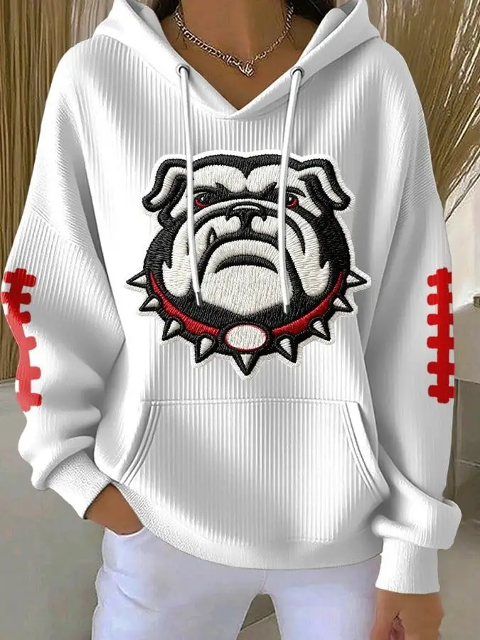 Georgia Bulldogs Hoodie Women's Gameday Apparel Georgia Football Merch Unique Gifts For Fans