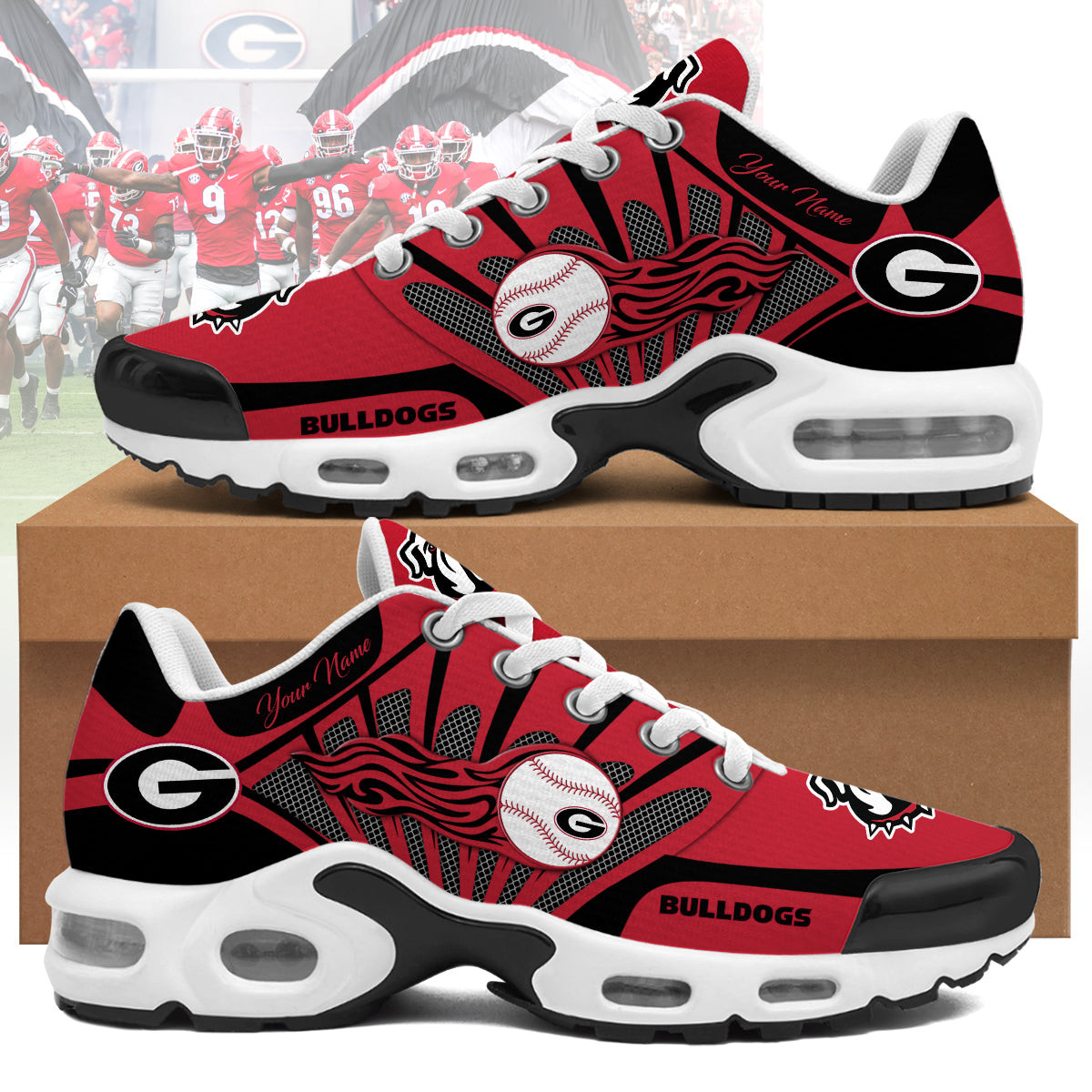 Georgia Bulldogs Sport Shoes