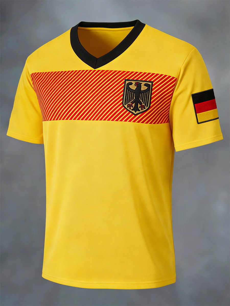 Germany Soccer 2026 World Cup Jersey Germany Flag Crest FIFA Merch Fan Clothing Men's