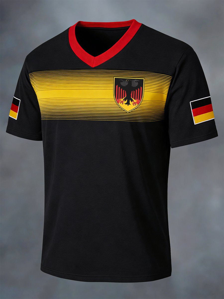 Germany Soccer 2026 World Cup Jersey Mens Germany Flag FIFA Merch Fan Clothing Black