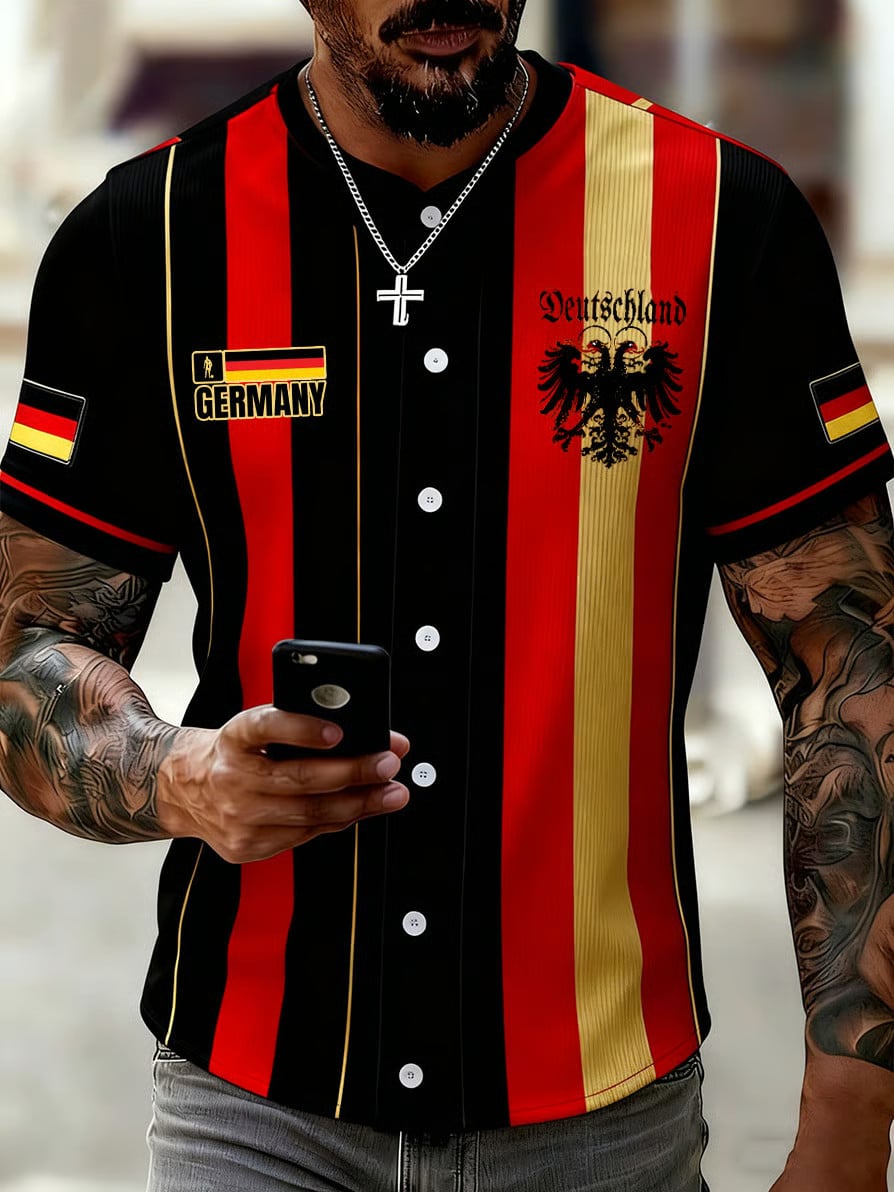 Germany Soccer 2026 World Cup Jersey Soccer Lover Clothing Gifts For Germany Supporters Men's