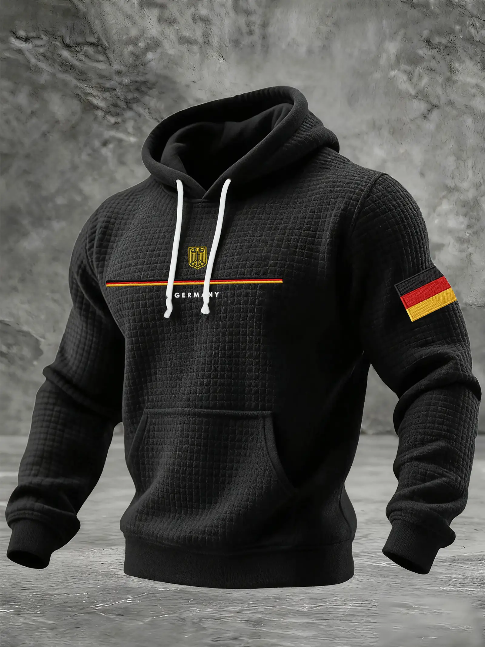 Germany Soccer 2026 World Cup Merch Germany Flag Pride Hoodie Men's Match Day Clothing Gifts Germany Soccer 2026 World Cup Merch Germany Flag Pride Hoodie Men's Match Day Clothing Gifts - Image 1