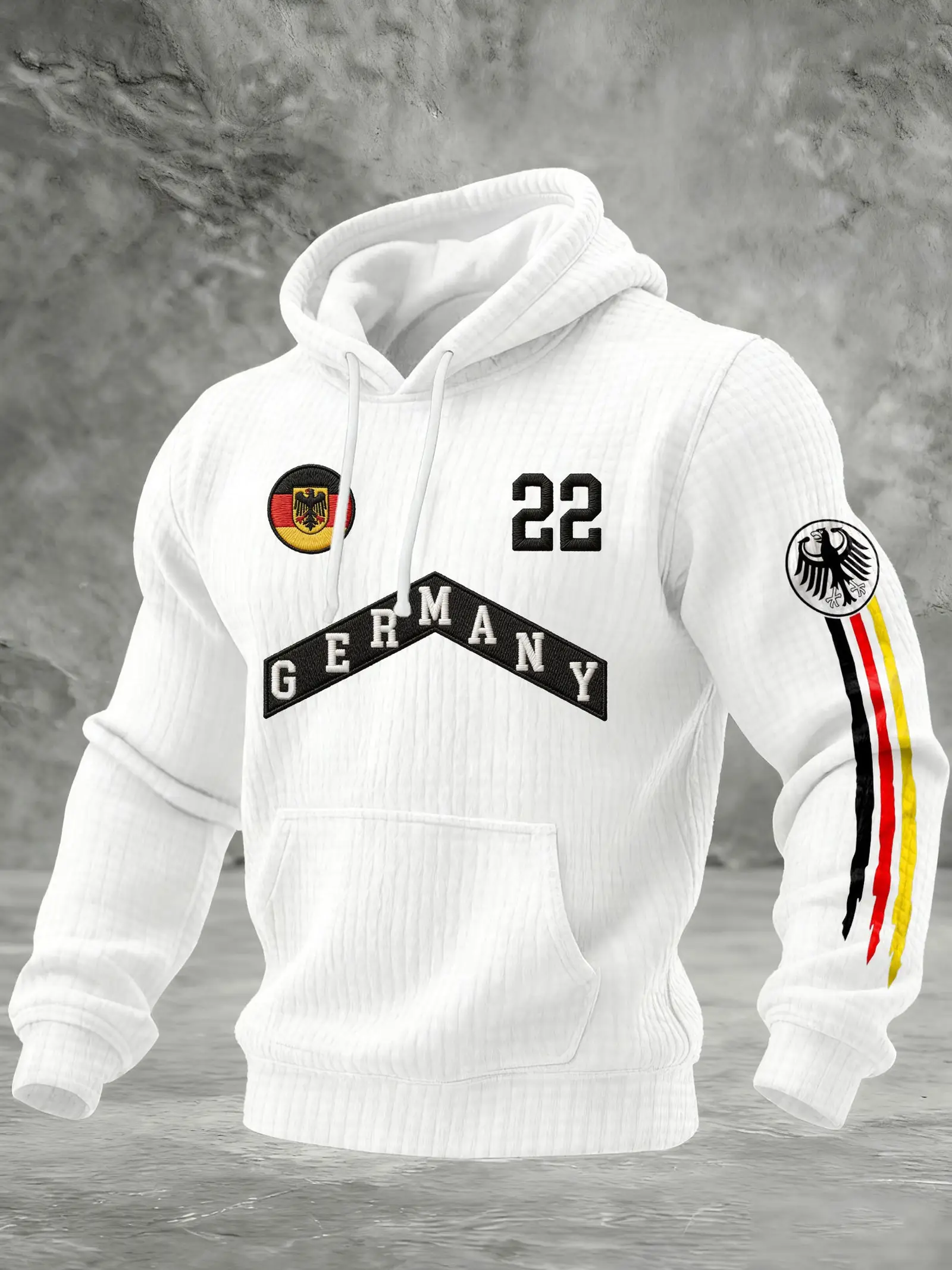 Germany Soccer World Cup 2026 Hoodie Men's Game Day Clothing Gifts For Team Germany Fans