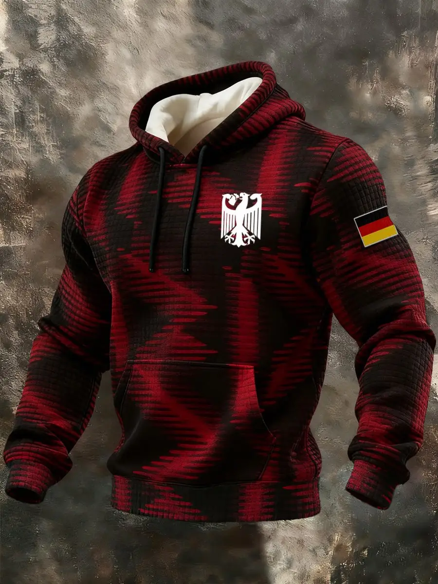 Germany Soccer World Cup 2026 Merch Germany Flag Hoodie Men's Pride Clothing Gifts For Fans