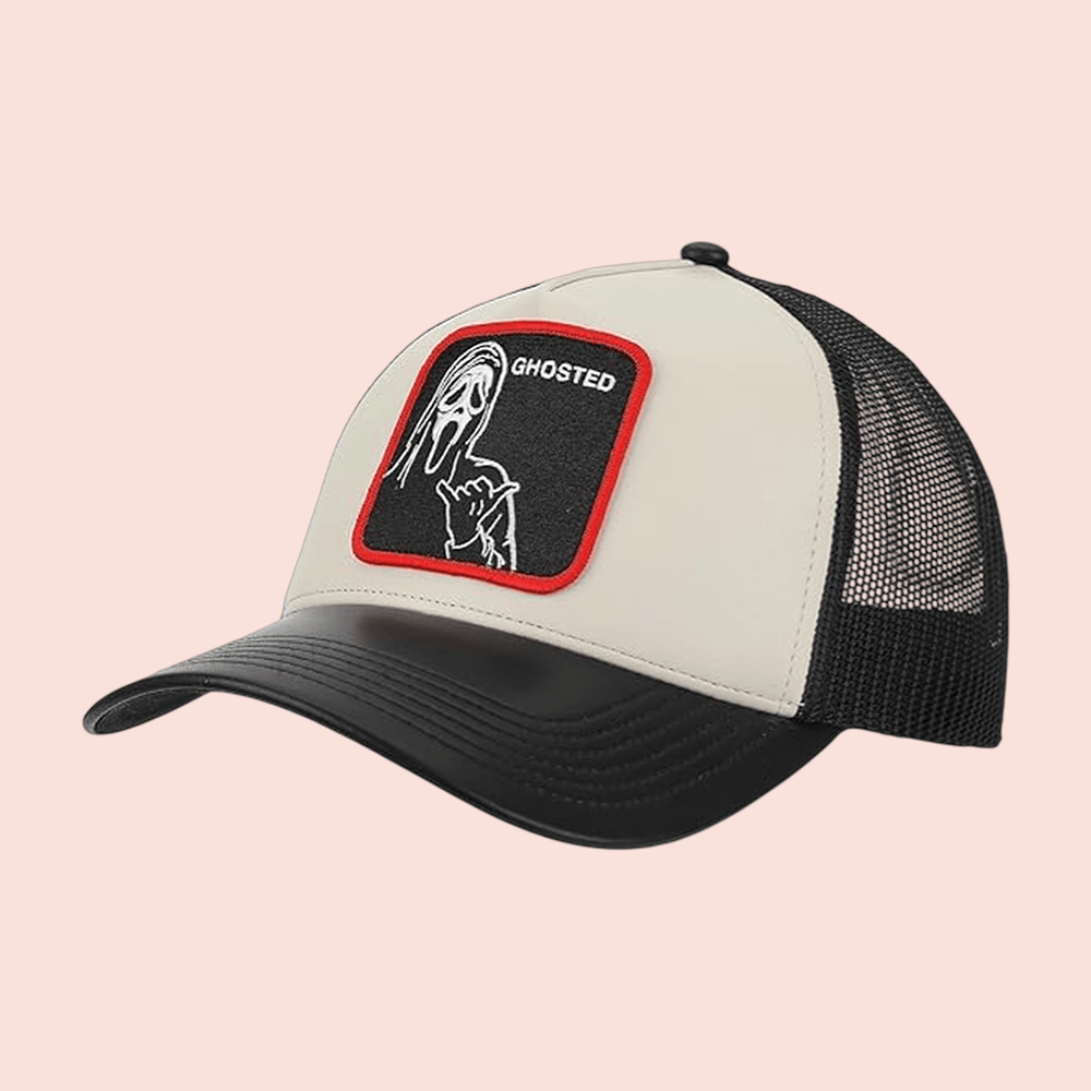 Ghostface Merch Ghosted Trucker Hat Gifts For The Horror Movie Fan