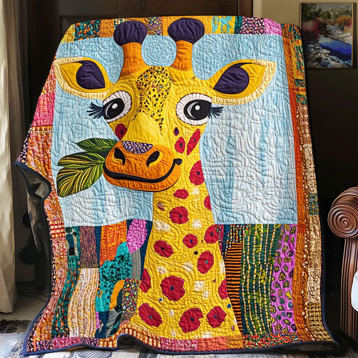 Giraffe Quilt Blankets Best Throw Blanket Mother's Day Gifts For Daughter In Law