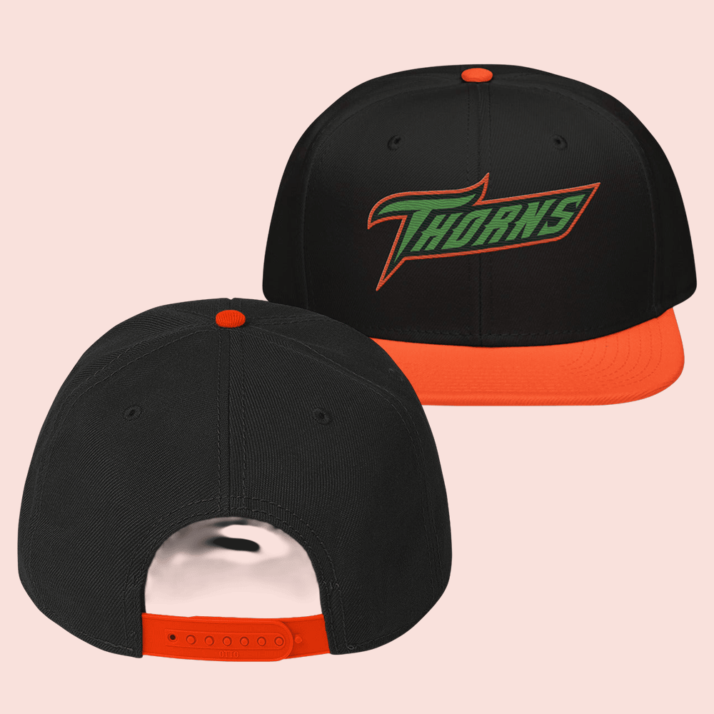 GOAT Movie Merch Vineland Thorns Snapback Hat GOAT Merchandise Gifts For Fans