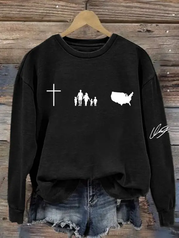 God Family Country Sweatshirt In That Order Clothes Best Gift Ideas For Wife