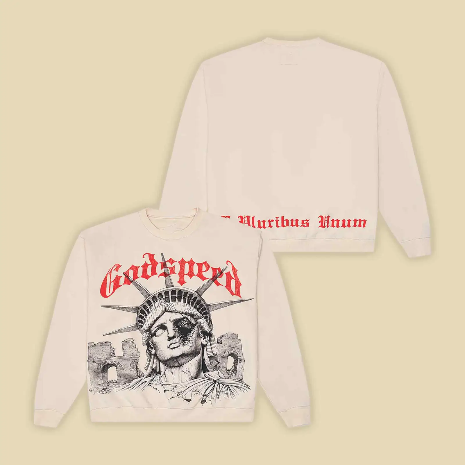 Godspeed R.O.M.E Sweatshirt Art Graphic Unisex Streetwear Clothing Gift for Boyfriend
