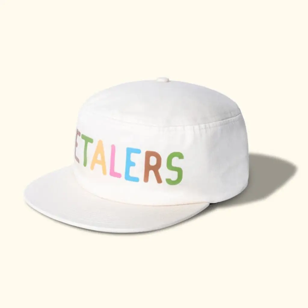 Golf le Fleur × Tyler The Creator Petalers Hat White Hat Gift Ideas For Golfers -WearandDecor Golf le Fleur × Tyler The Creator Petalers Hat White Hat Gift Ideas For Golfers -WearandDecor - Image 1