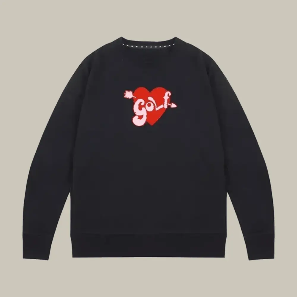 Golf Wang Heart Logo Sweatshirt Tyler The Creator Apparel Great Gift For Fans