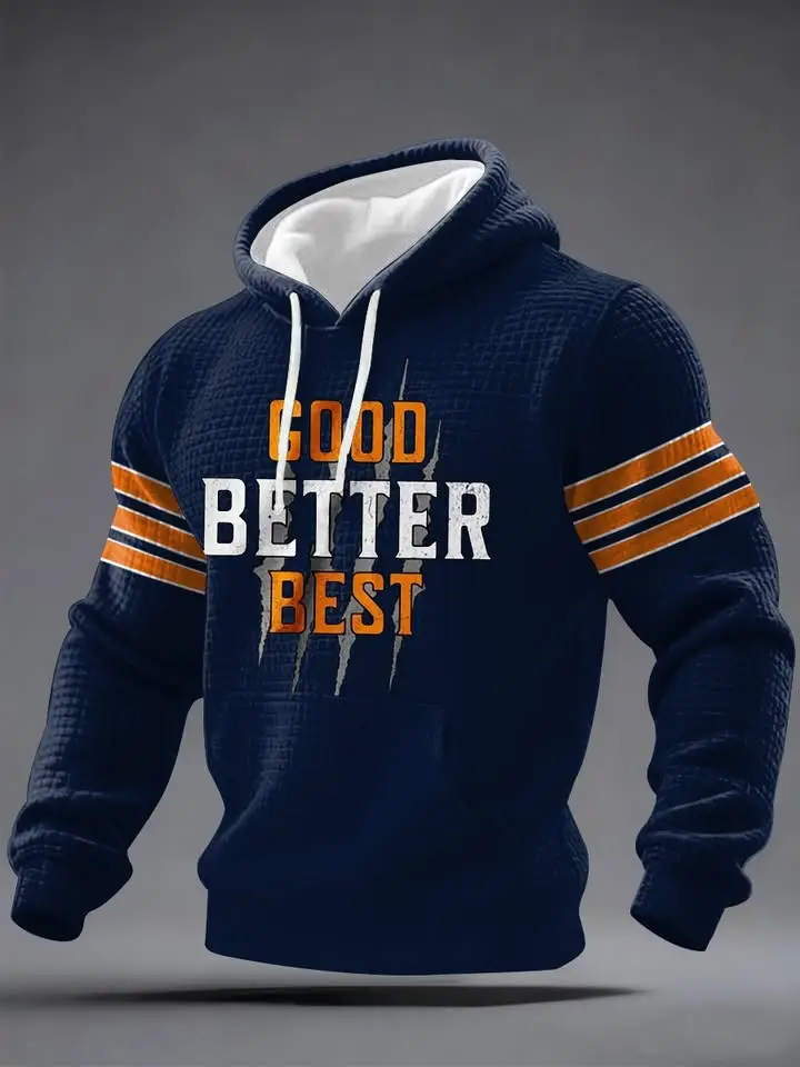 Good Better Best Bears Hoodie Men's Support Chicago Bears Merch Fan Gear Apparel Gifts