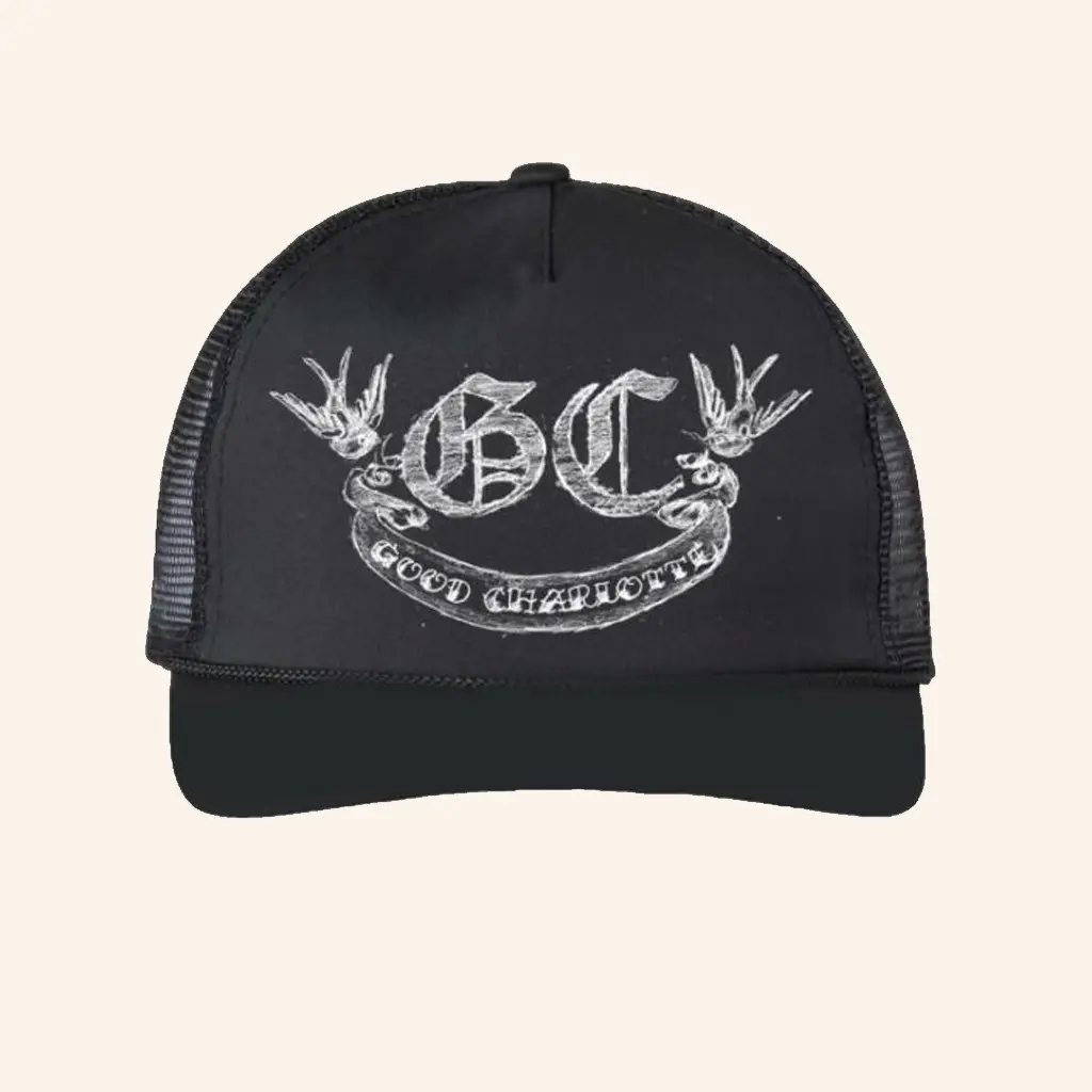 Good Charlotte Merch Reimagined St 25Th Anniversary Trucker Hat Gifts For Him -WearandDecor