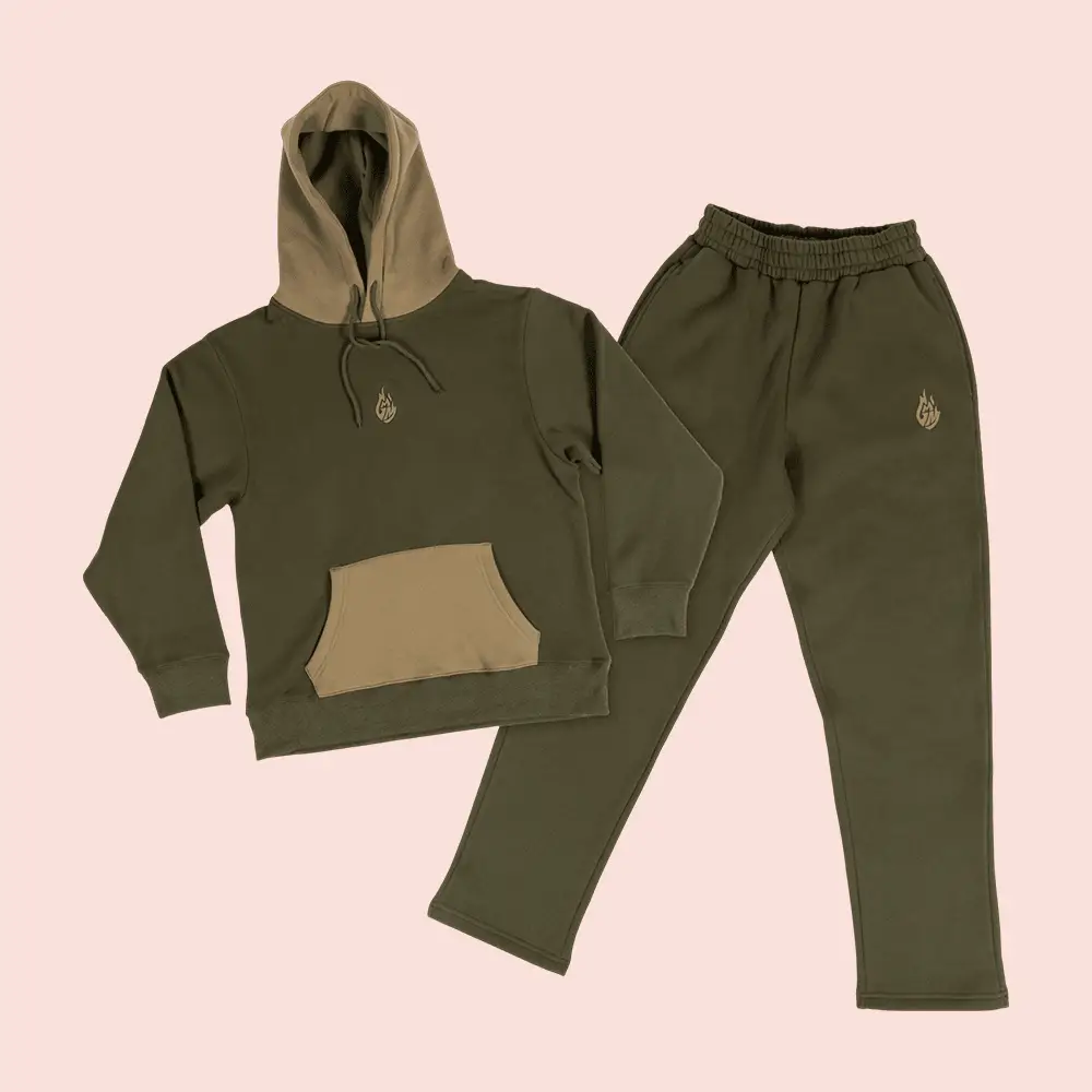 Good Mythical Morning Merch GMM Colorblock Hoodie And Sweatpants Set Good Mythical Merch Good Mythical Morning Merch GMM Colorblock Hoodie And Sweatpants Set Good Mythical Merch - Image 1