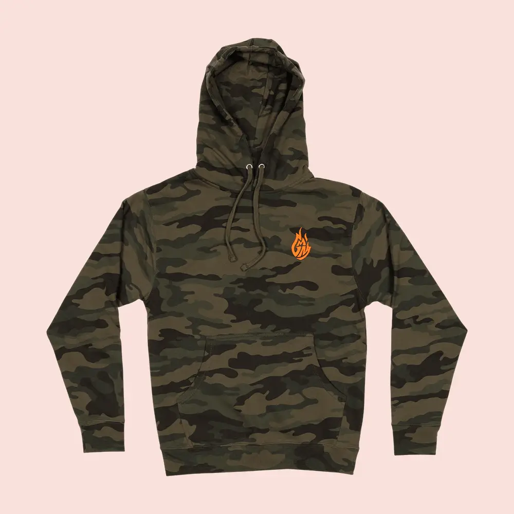 Good Mythical Morning Merch GMM Logo Camo Hoodie Good Mythical Morning Merchandise Good Mythical Morning Merch GMM Logo Camo Hoodie Good Mythical Morning Merchandise - Image 1