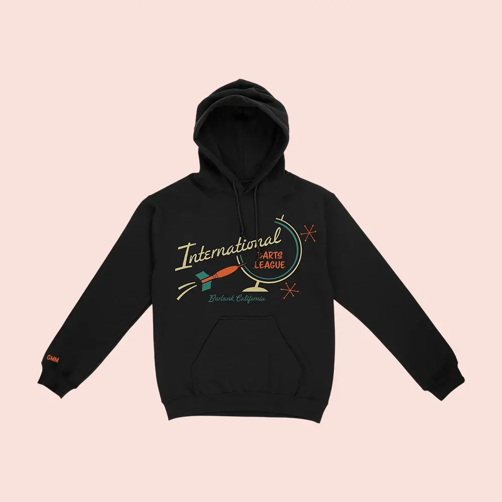 Good Mythical Morning Merch International Darts League Hoodie GMM Hoodie Gifts For Him